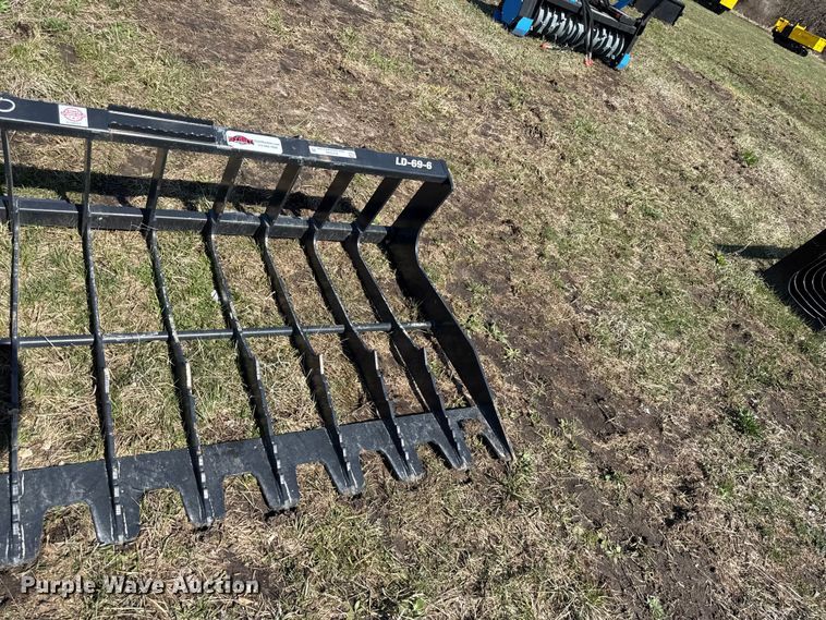 image for item EV7559 Stout LD-69-6 skid steer rock bucket