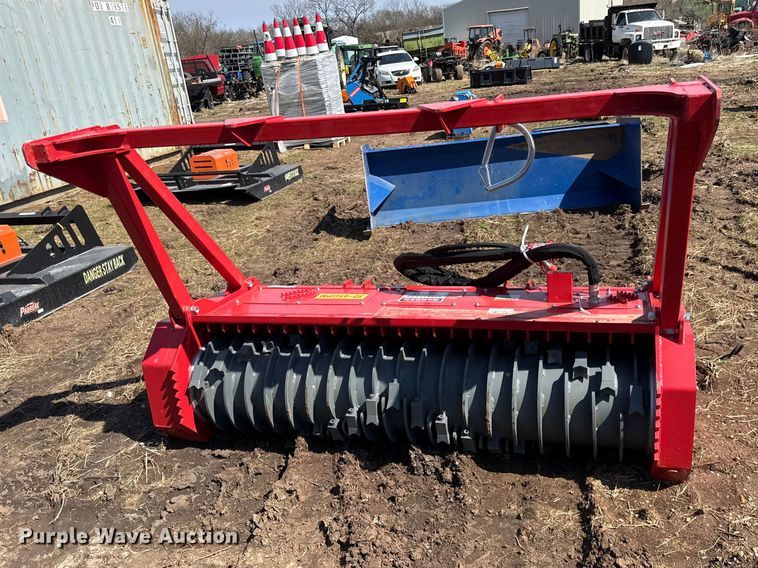 image for item EV7581 Raytree skid steer mulcher