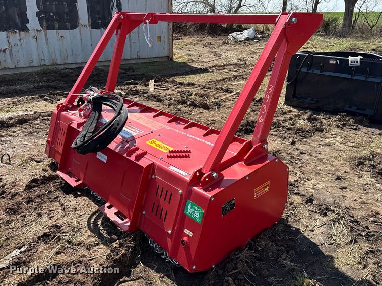 image for item EV7581 Raytree skid steer mulcher