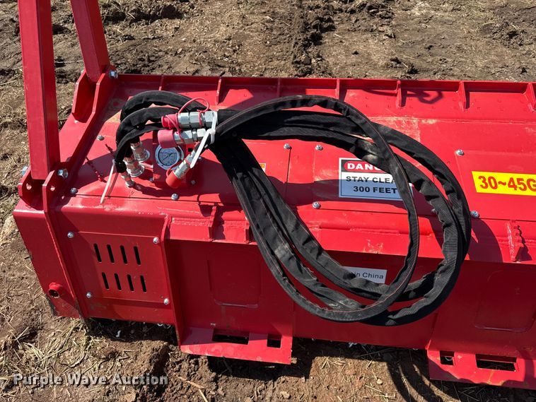 image for item EV7581 Raytree skid steer mulcher