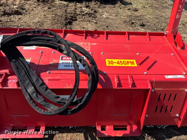 image for item EV7581 Raytree skid steer mulcher