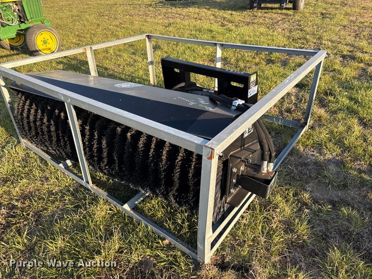 image for item EV7625 2023 Wolverine PAB-11-72W skid steer broom