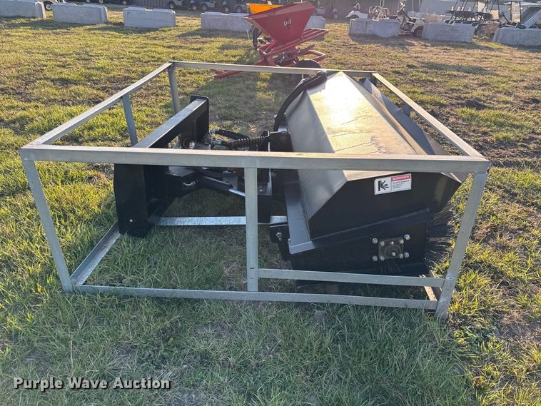 image for item EV7625 2023 Wolverine PAB-11-72W skid steer broom