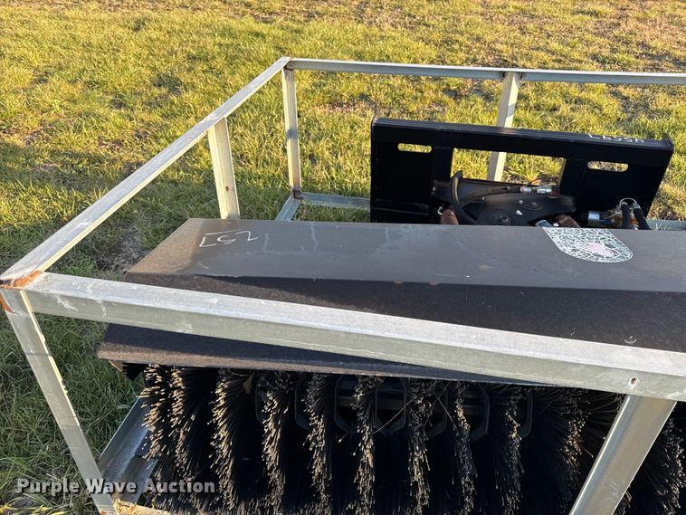 image for item EV7625 2023 Wolverine PAB-11-72W skid steer broom