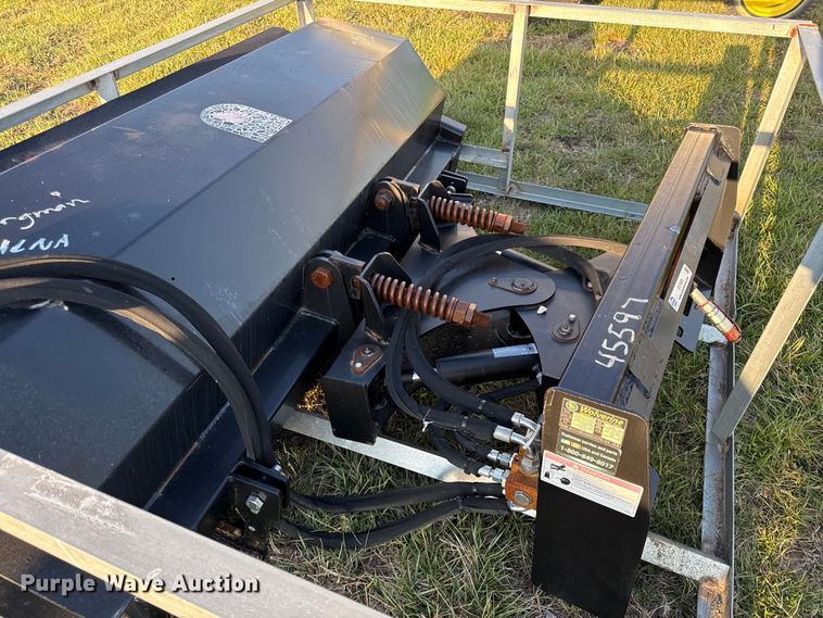 image for item EV7625 2023 Wolverine PAB-11-72W skid steer broom