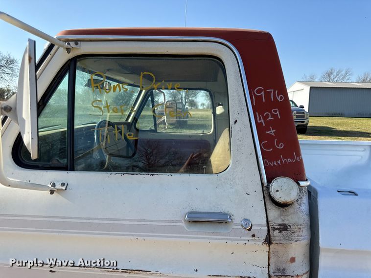 image for item EV7654 1976 Ford F250 pickup truck