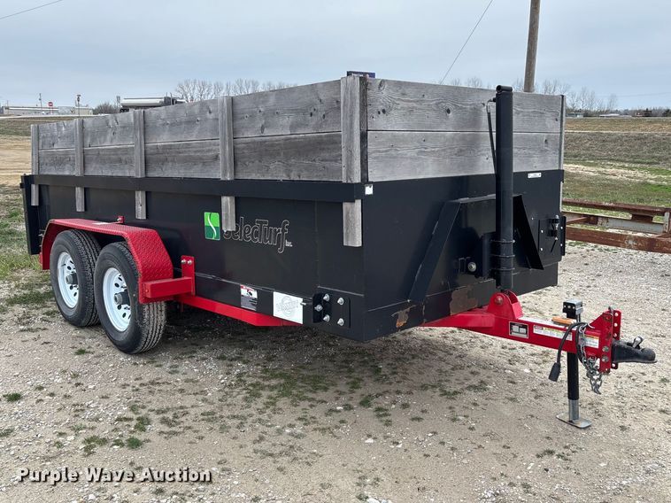image for item FB3259 2018 DiamondBack Haul IT 3P dump trailer