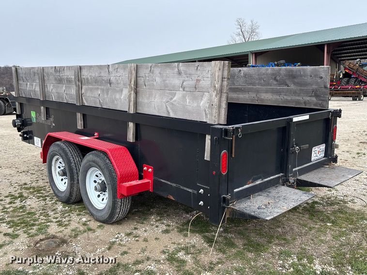 image for item FB3259 2018 DiamondBack Haul IT 3P dump trailer