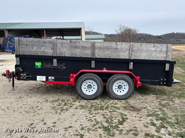 image for item FB3259 2018 DiamondBack Haul IT 3P dump trailer