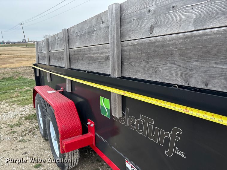 image for item FB3259 2018 DiamondBack Haul IT 3P dump trailer