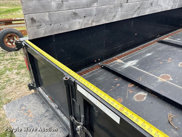 image for item FB3259 2018 DiamondBack Haul IT 3P dump trailer