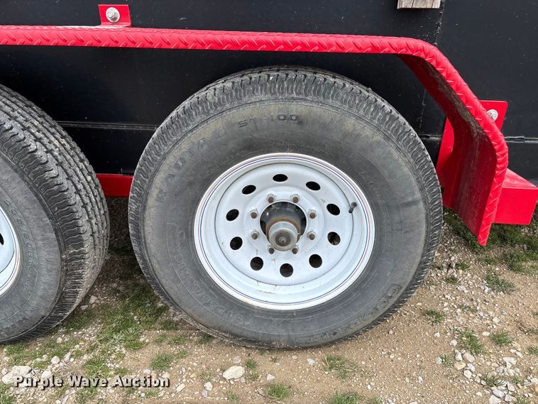 image for item FB3259 2018 DiamondBack Haul IT 3P dump trailer