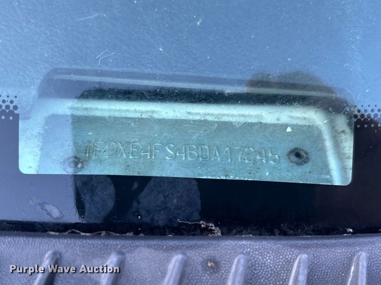 image for item FB3297 2011 Ford E450 flatbed van