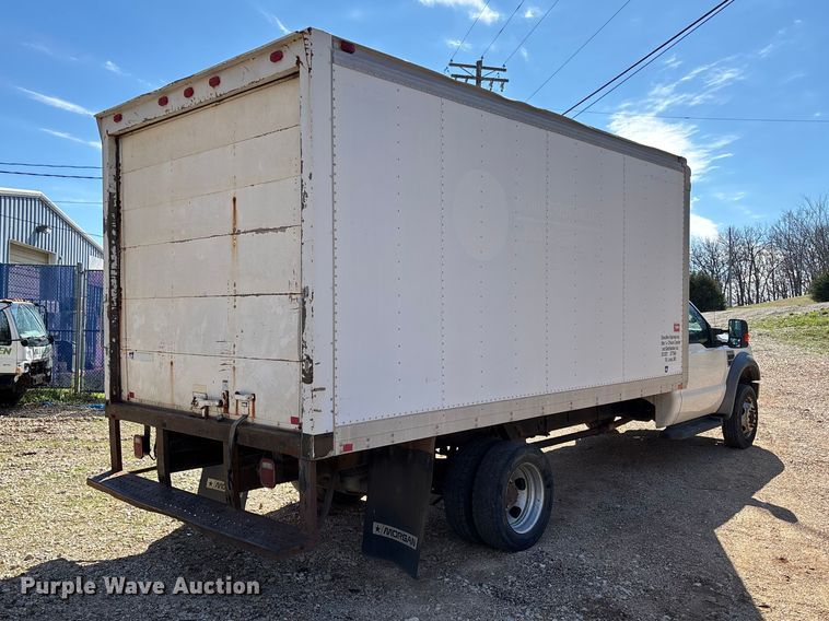 image for item FB3321 2009 Ford F550 box truck