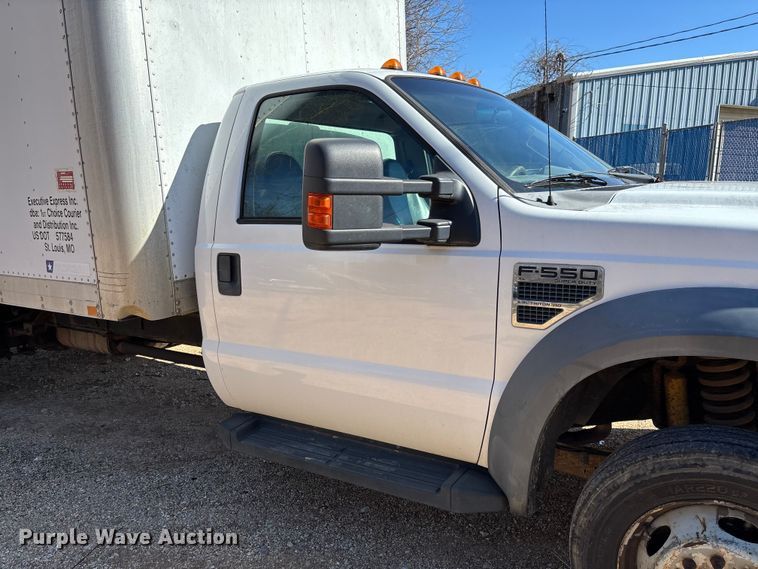 image for item FB3321 2009 Ford F550 box truck