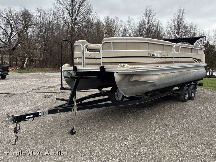 image for item FB3572 2008 Cypress cay  Cozumel 220 pontoon boat