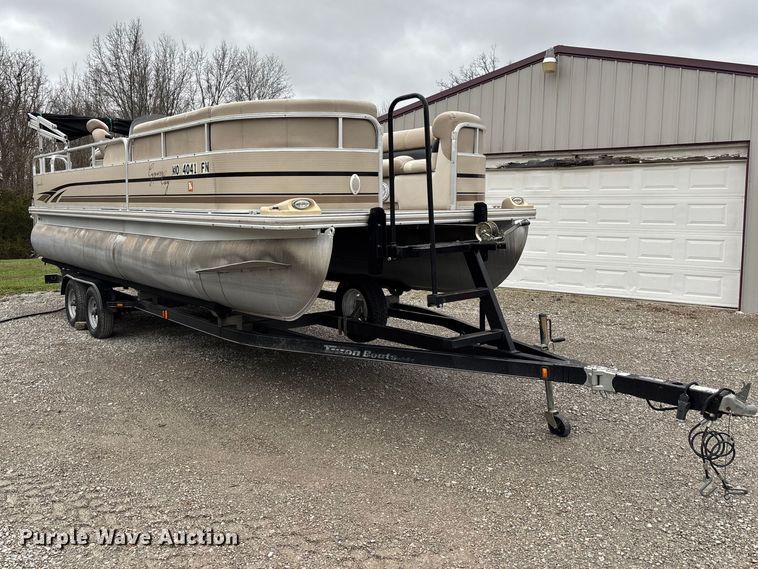 image for item FB3572 2008 Cypress cay  Cozumel 220 pontoon boat