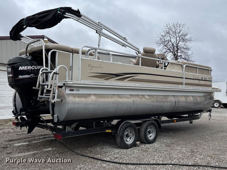 image for item FB3572 2008 Cypress cay  Cozumel 220 pontoon boat