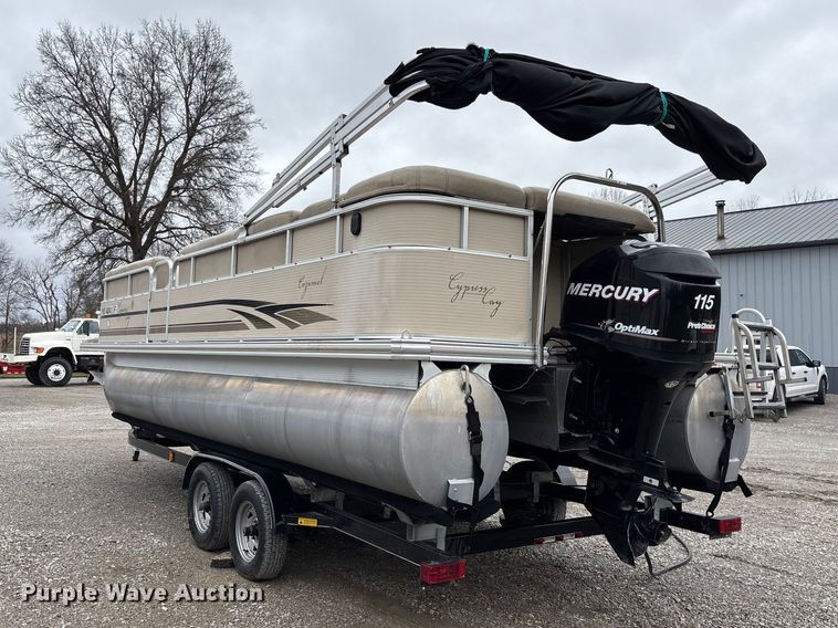 image for item FB3572 2008 Cypress cay  Cozumel 220 pontoon boat