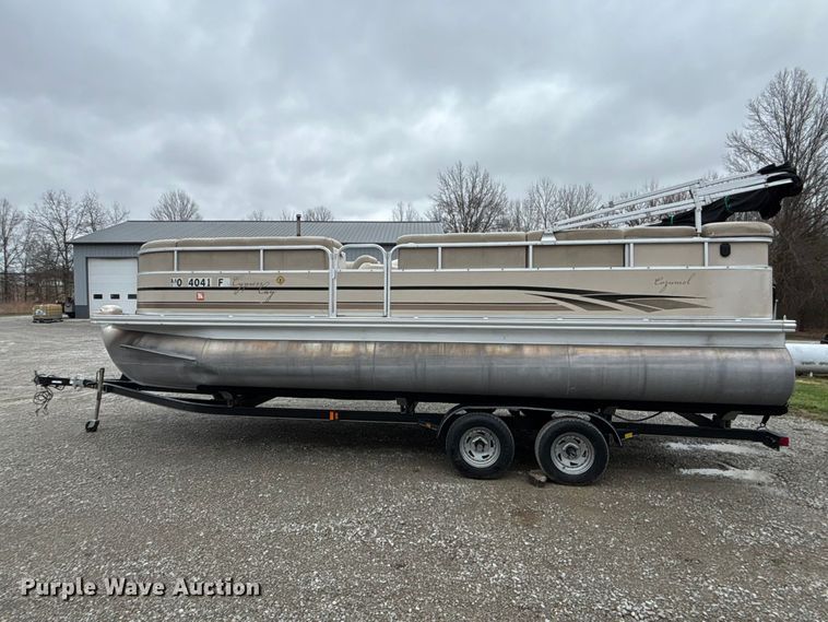 image for item FB3572 2008 Cypress cay  Cozumel 220 pontoon boat