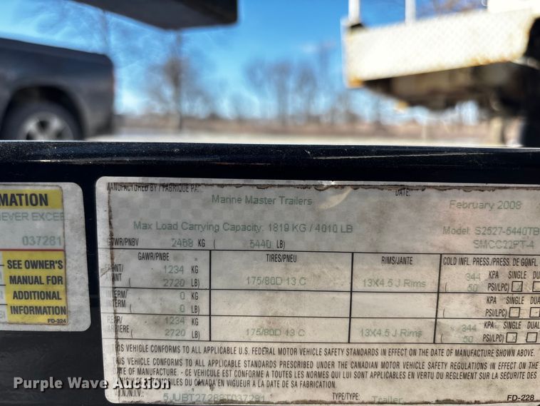 image for item FB3572 2008 Cypress cay  Cozumel 220 pontoon boat