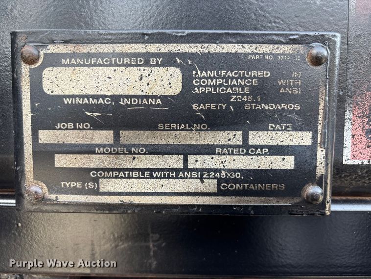 image for item FB3587 2015 Mack GU813 rollback truck