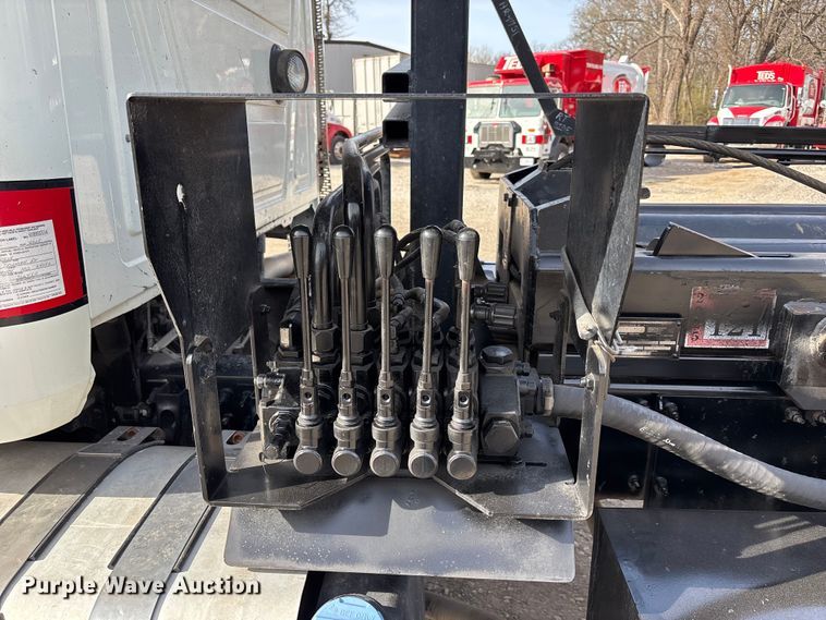 image for item FB3587 2015 Mack GU813 rollback truck