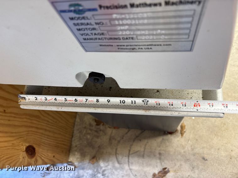 image for item FB3588 2021 Precision Matthews Machinery PM-1340GT lathe