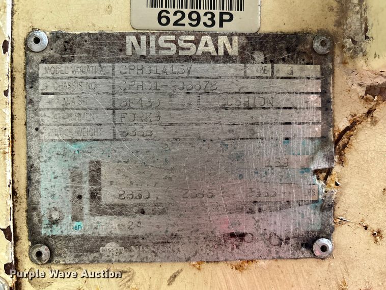 image for item FB3597 Nissan 30 forklift