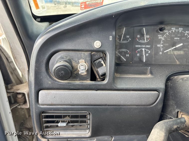 image for item FB3598 1993 Ford F350 XL utility bed pickup truck