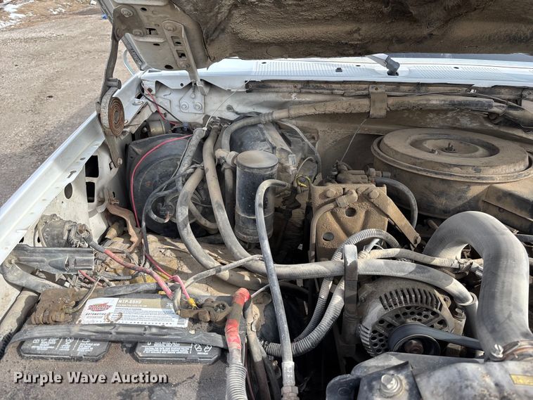 image for item FB3598 1993 Ford F350 XL utility bed pickup truck