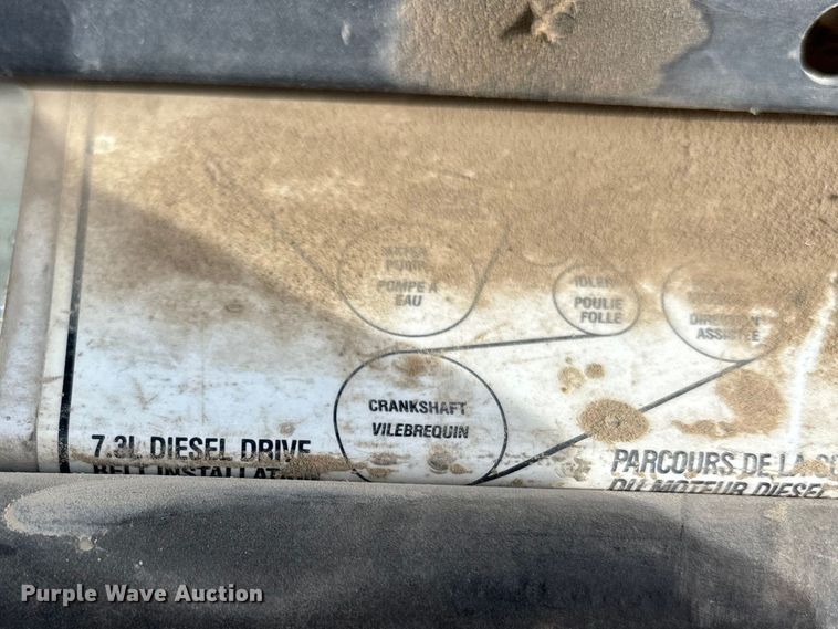 image for item FB3598 1993 Ford F350 XL utility bed pickup truck