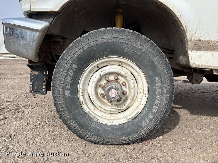 image for item FB3598 1993 Ford F350 XL utility bed pickup truck