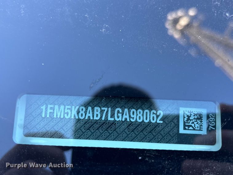 image for item FB3604 2020 Ford Explorer Police SUV