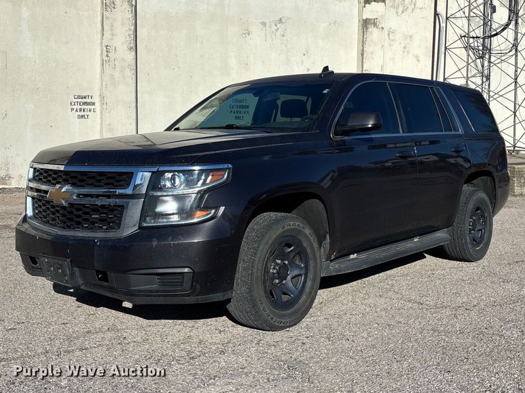image for item FB3605 2015 Chevrolet Tahoe Police SUV