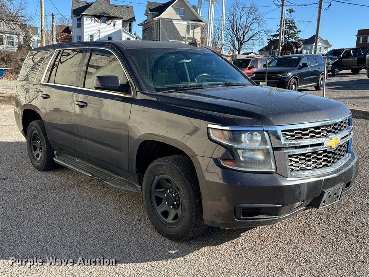image for item FB3605 2015 Chevrolet Tahoe Police SUV