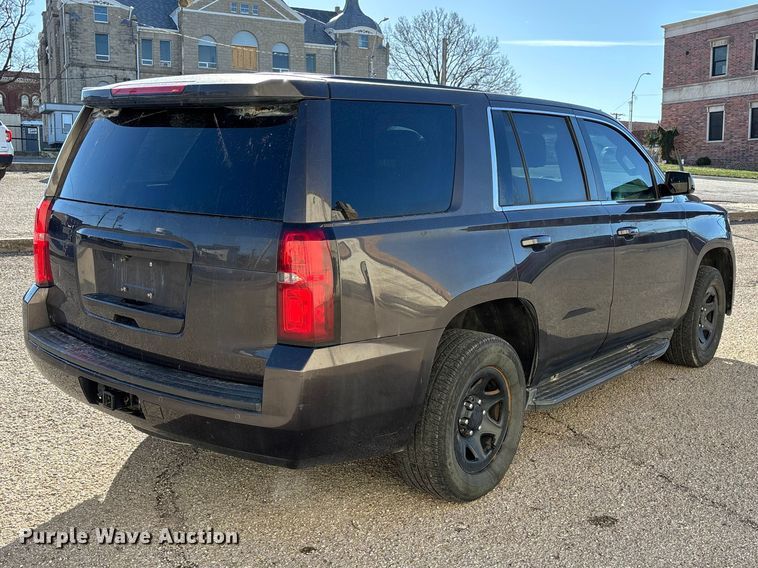 image for item FB3605 2015 Chevrolet Tahoe Police SUV