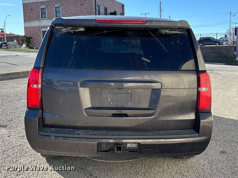 image for item FB3605 2015 Chevrolet Tahoe Police SUV