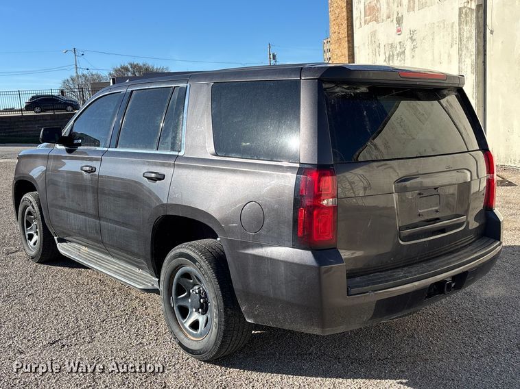 image for item FB3605 2015 Chevrolet Tahoe Police SUV