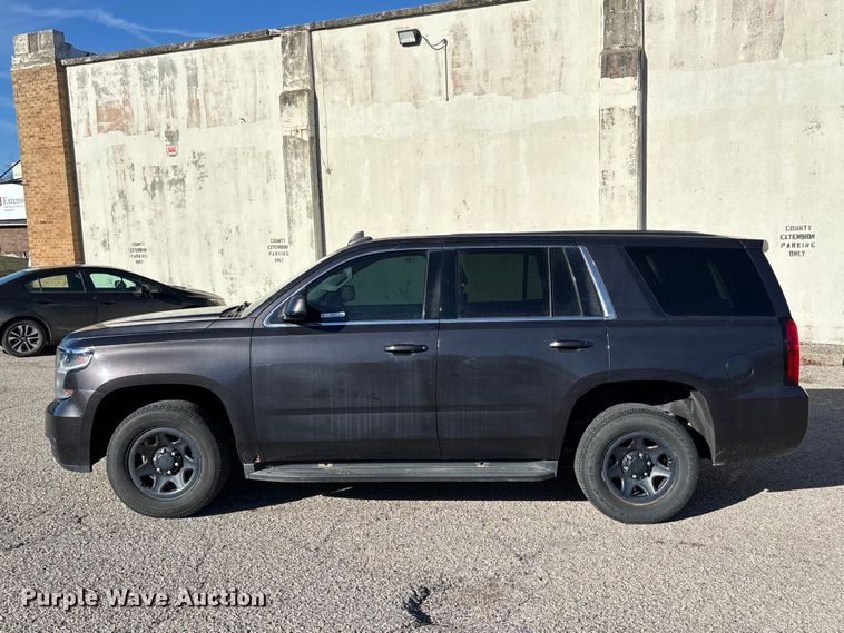 image for item FB3605 2015 Chevrolet Tahoe Police SUV