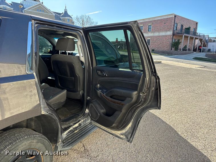 image for item FB3605 2015 Chevrolet Tahoe Police SUV