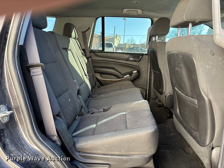 image for item FB3605 2015 Chevrolet Tahoe Police SUV