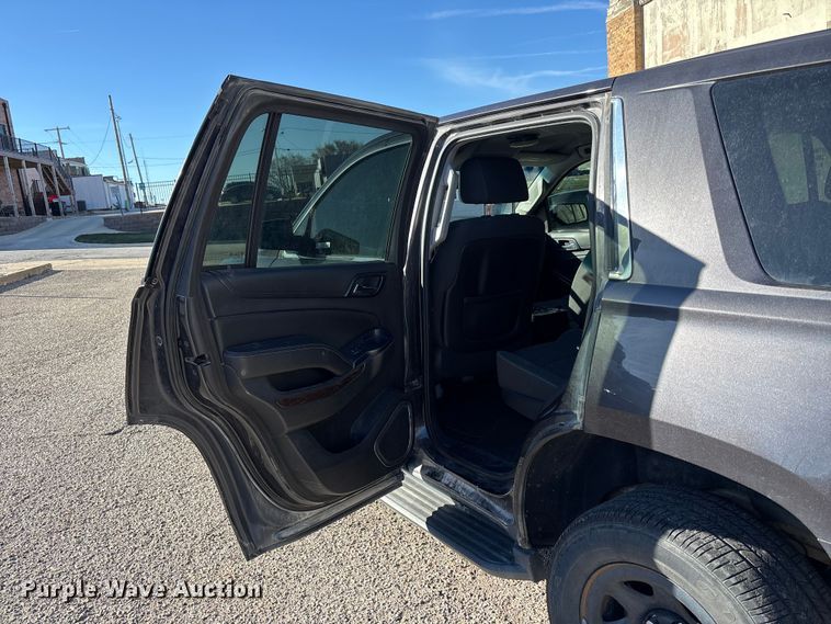 image for item FB3605 2015 Chevrolet Tahoe Police SUV