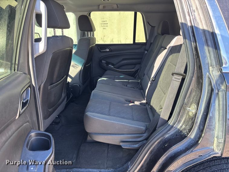 image for item FB3605 2015 Chevrolet Tahoe Police SUV