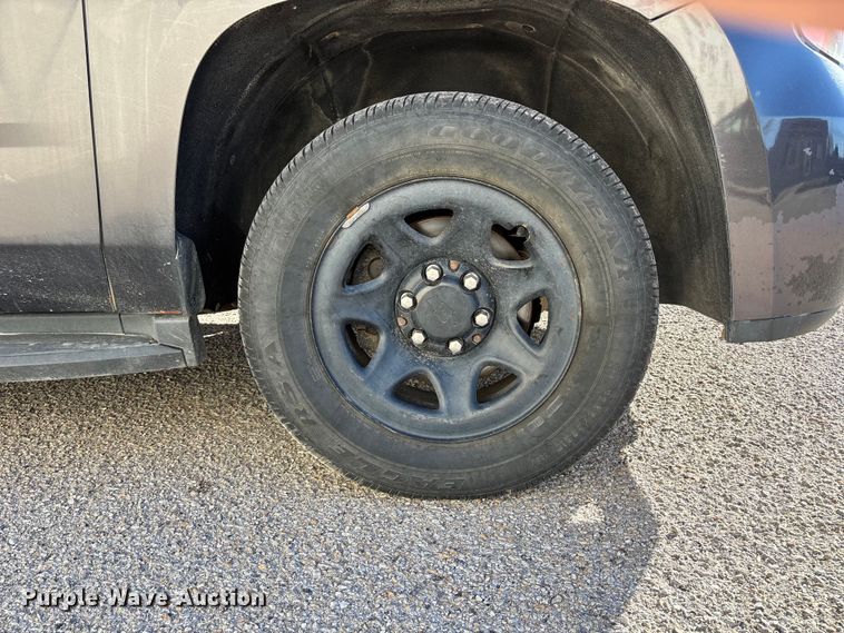 image for item FB3605 2015 Chevrolet Tahoe Police SUV