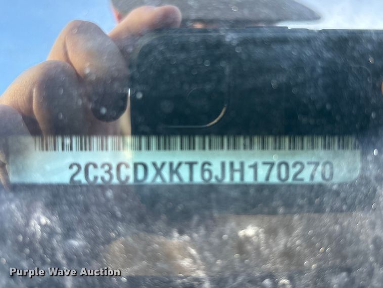 image for item FB3608 2018 Dodge Charger Police 