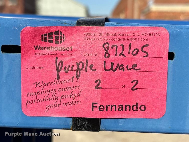 image for item FB3648 Pallet racking