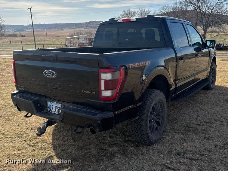 image for item FB7079 2023 Ford F150 Tremor Crew Cab pickup truck
