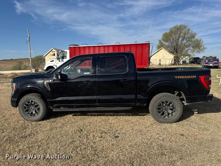 image for item FB7079 2023 Ford F150 Tremor Crew Cab pickup truck