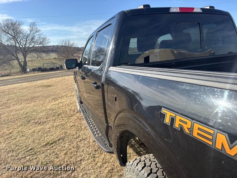 image for item FB7079 2023 Ford F150 Tremor Crew Cab pickup truck